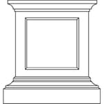View Classic Pedestal - Tudor Rose